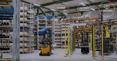 Automatizovaná manipulace ConDoor a řízení T-One