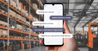 Použití aplikace I_Site pro přehled o flotile v mobilním telefonu